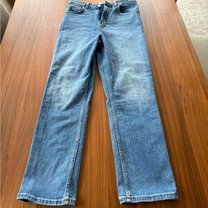 Reformation Ezra Super Stretch High Rise Straight Jeans Sinnan - Size 29